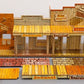 Marx Vintage Roy Rogers Mineral City Western Town Litho Storefront Set EX