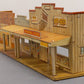 Marx Vintage Roy Rogers Mineral City Western Town Litho Storefront Set EX