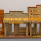 Marx Vintage Roy Rogers Mineral City Western Town Litho Storefront Set EX