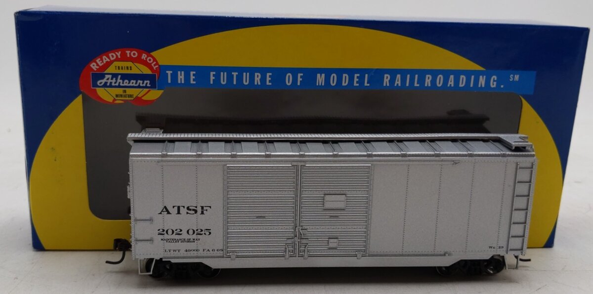Athearn 70899 HO Scale Santa Fe 40' Double-Door Box Car #202025