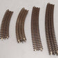 Atlas Assorted O Gauge Curved Track Sections [6] VG