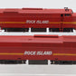 Model Power 721/741 HO Custom Rock Island Shark Nose Diesel AB Unit Set (No #) VG/Box
