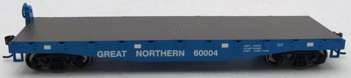 Athearn 97719 HO RTR 40' Flat, GN/Big Sky Blue #60004
