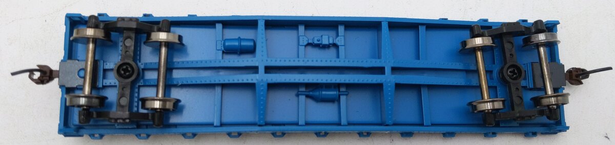 Athearn 97719 HO RTR 40' Flat, GN/Big Sky Blue #60004
