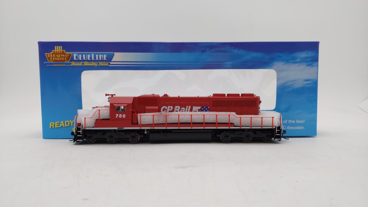 Broadway Limited 5279 HO Canadian Pacific EMD SD40-2 Low Nose with Sound #786
