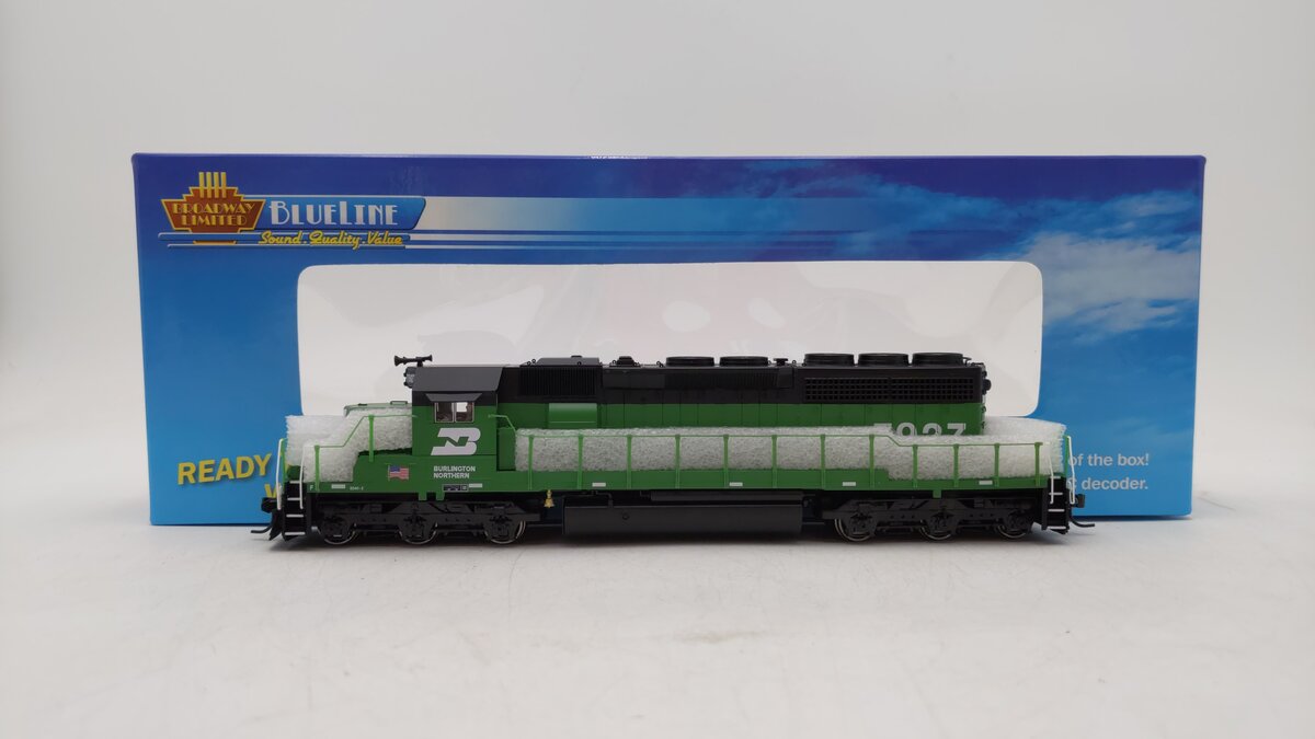 Broadway Limited 5271 HO BN EMD SD40-2 Low Nose Diesel Locomotive #7927