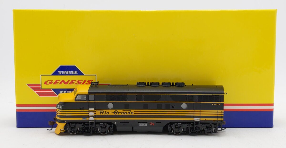 Athearn G2033 HO Scale DRGW F-3A Phase 2 Locomotive #5541 LN/Box