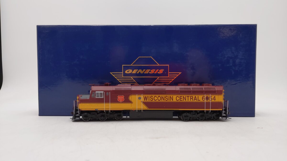 Athearn G67546 HO Wisconsin Central FP45 Diesel Locomotive #6654