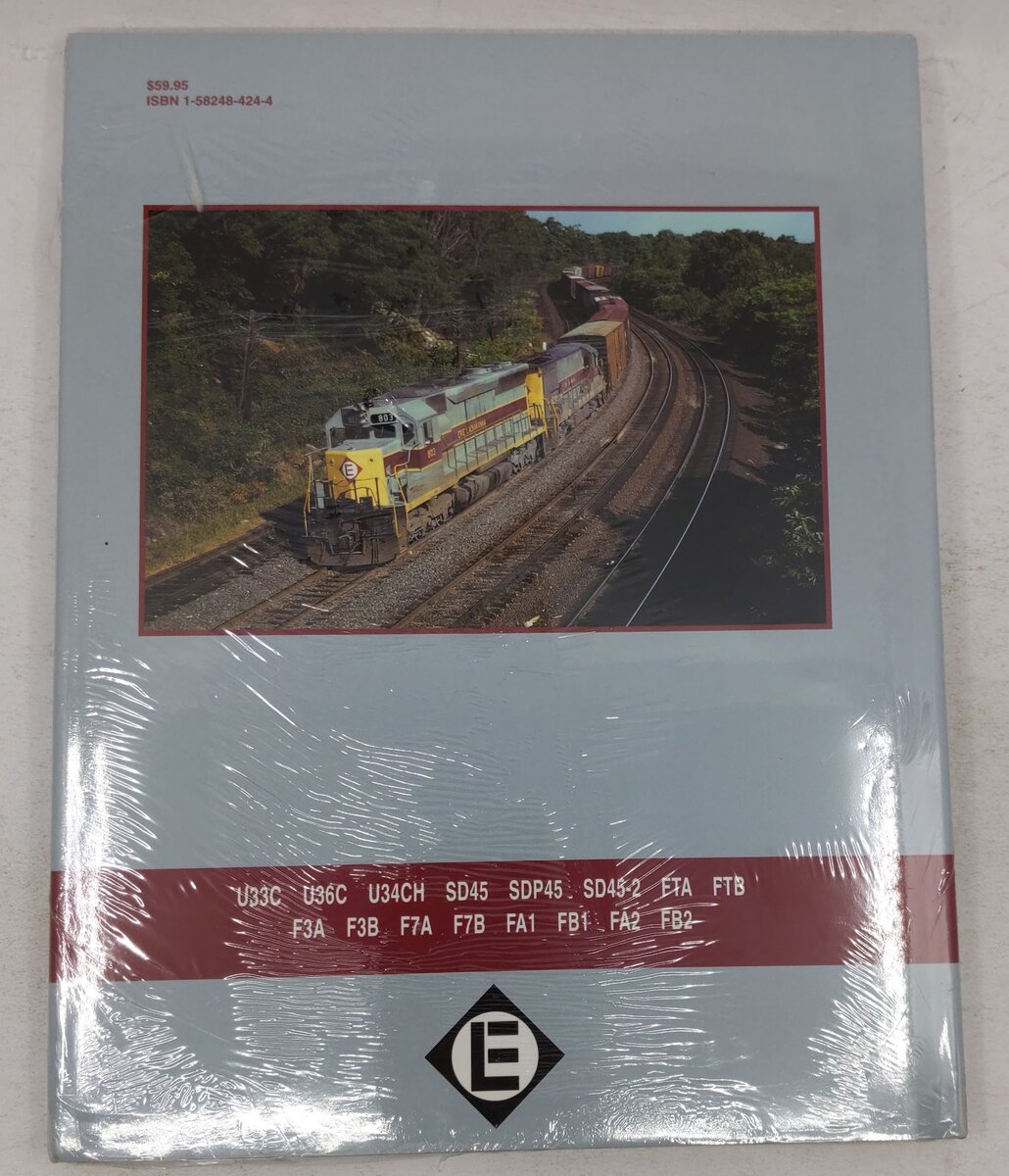 Erie Lackawanna Power in Color, 3301-8454, Vol. 2 Hardcover Book MT