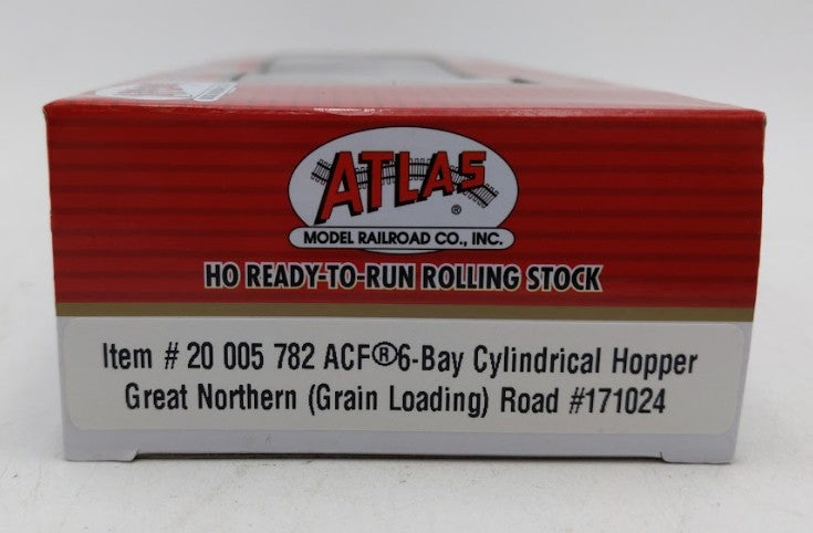 Atlas 20005782 HO Scale Great Northern ACF 6-Bay Cylindrical Hopper Car #171024