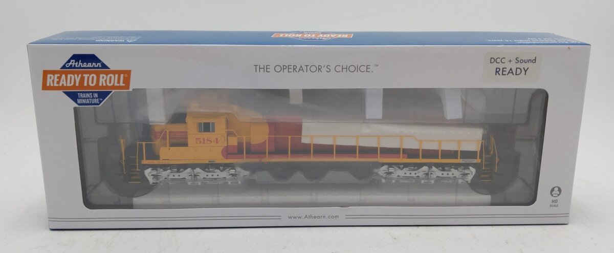 Athearn 71538 HO Santa Fe RTR SD40-2 Diesel Locomotive #5184