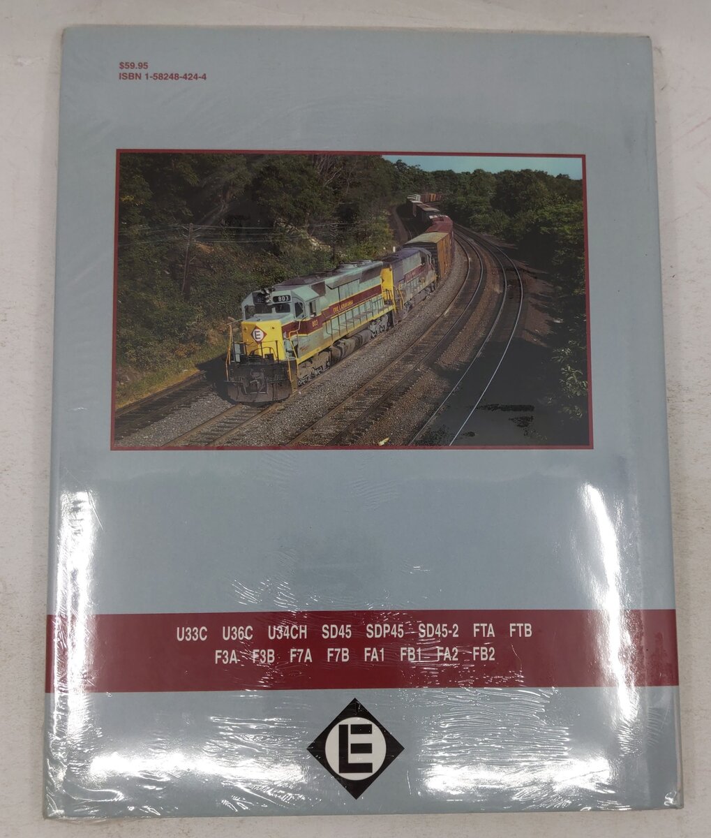 Erie Lackawanna Power in Color, 3301-8454, Vol. 2 Hardcover By Stephen M. Timko MT