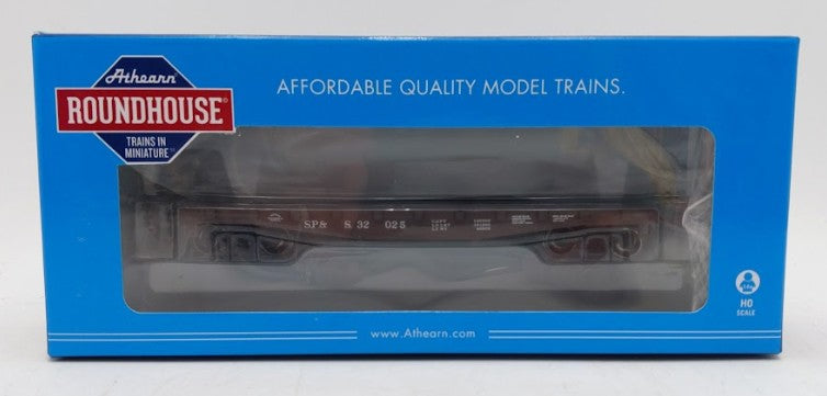 Roundhouse 14680 HO Scale Spokane Portland & Seattle 40' Flatcar w/Stakes #32025