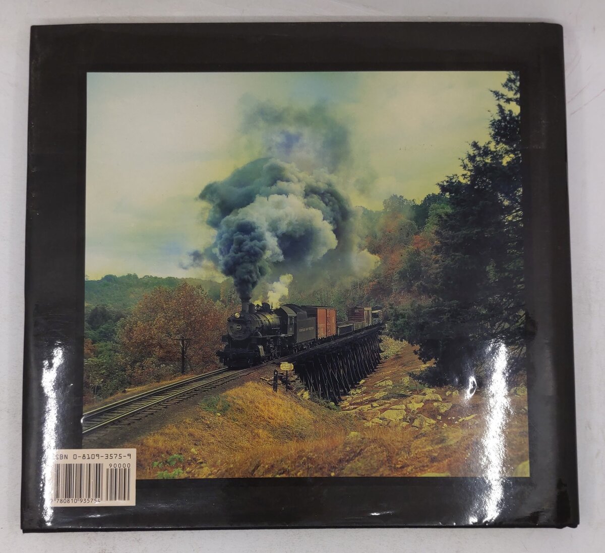 The Last Steam Railroad in America Hardcover Book By Thomas H. Garver VG