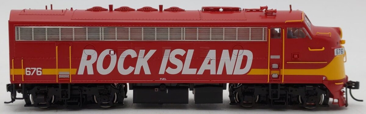 Walthers 920-40695 HO Rock Island EMD F7A Commuter #676 w/ Tsunami Sound & DCC