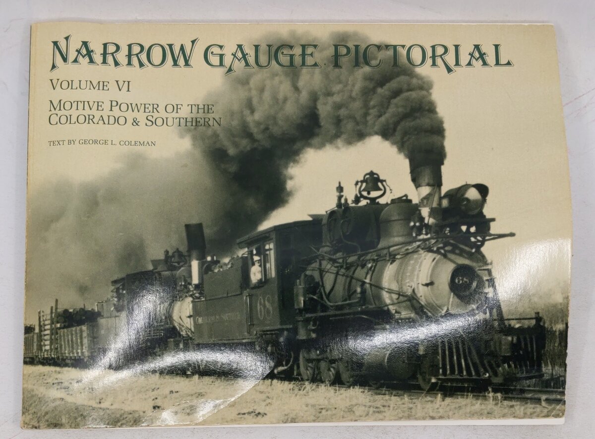 narrow gauge pictorial volume VI paperback Book By George Coleman VG