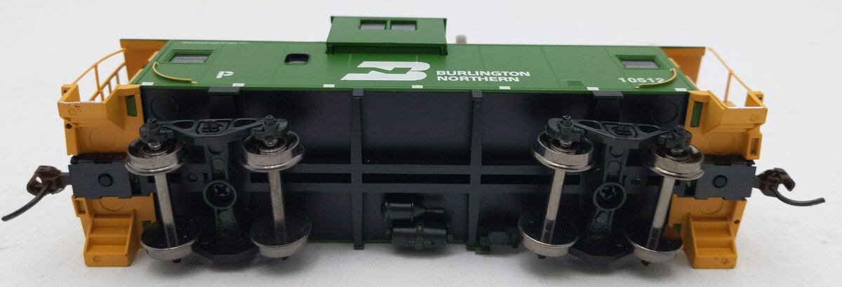 Athearn 74128 HO Scale Burlington Northern Wide Vision Caboose #10512 LN/Box