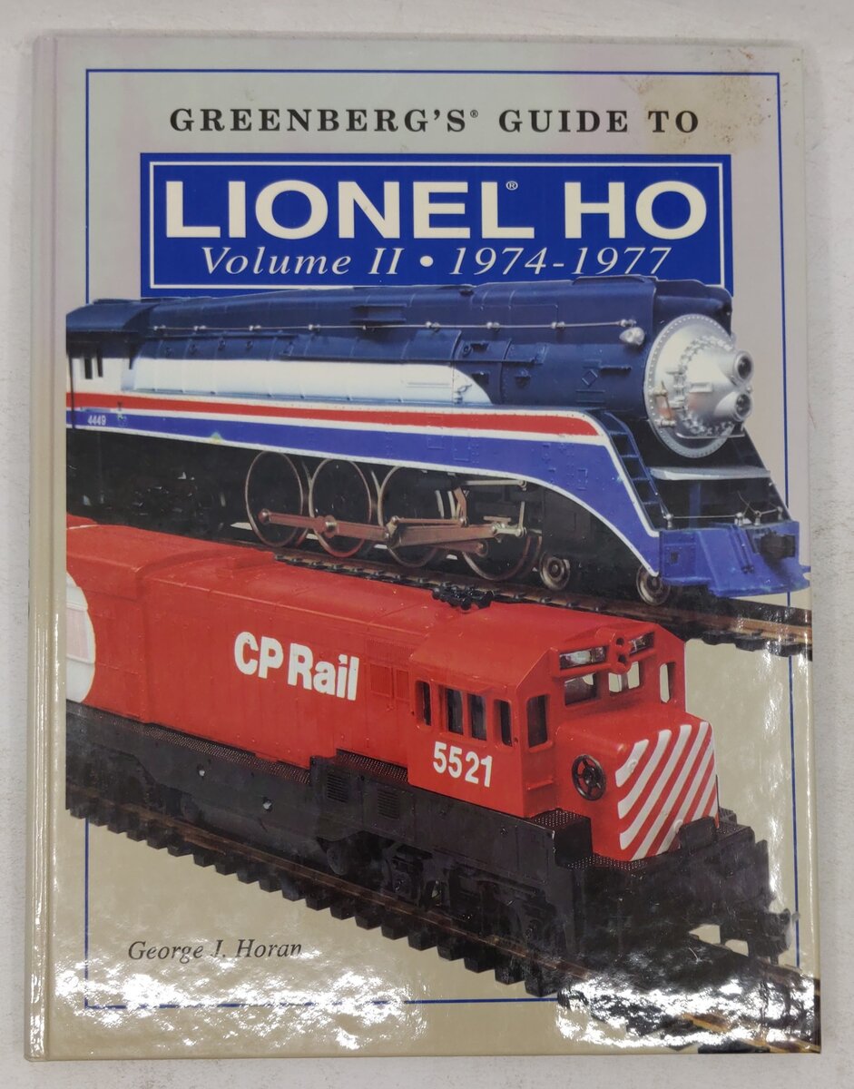 Greenberg's Guide to Lionel Ho Trains, Vol.2 Hardcover Book By George J. Horan VG