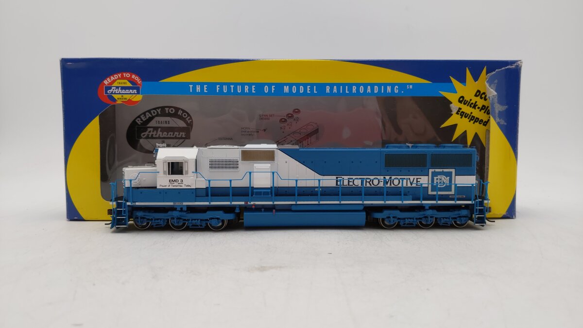 Athearn 79867 HO Scale Electro-Motive Demo SD-60 Diesel Locomotive #3 LN/Box