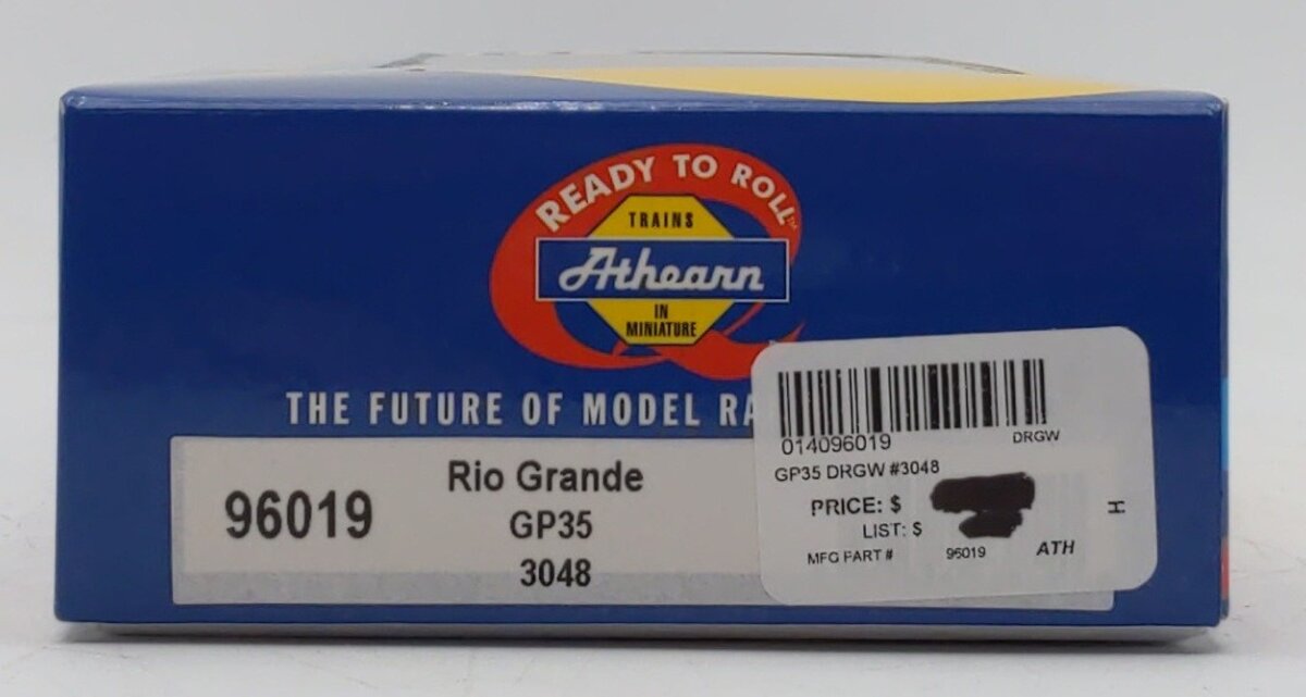 Athearn 96019 HO Rio Grande GP35 Diesel Locomotive #3048 MT/Box