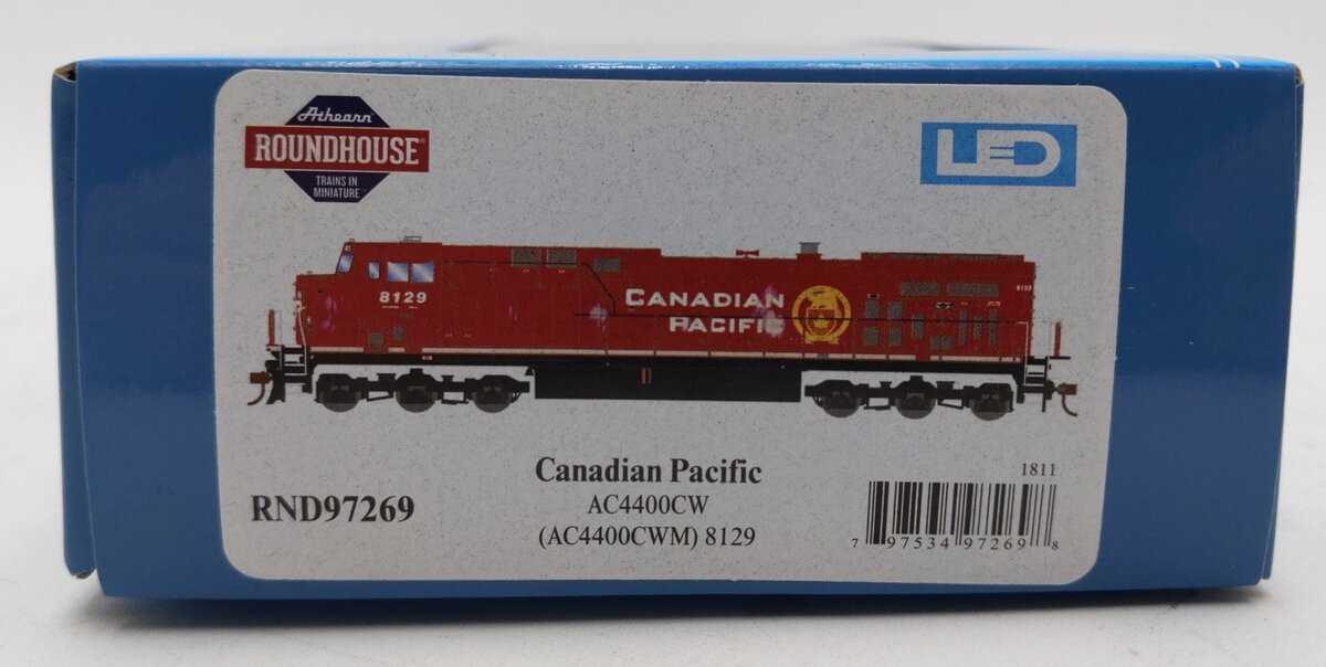 Roundhouse 97269 HO Canadian Pacific Railroad AC4400CW Diesel Locomotive #8129