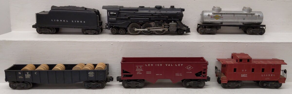 Lionel 1469WS Vintage O 2035 Steam Freight Train Set VG/Box