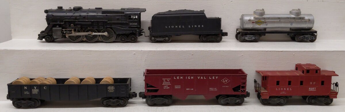 Lionel 1469WS Vintage O 2035 Steam Freight Train Set VG/Box