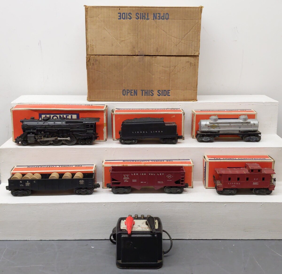 Lionel 1469WS Vintage O 2035 Steam Freight Train Set VG/Box