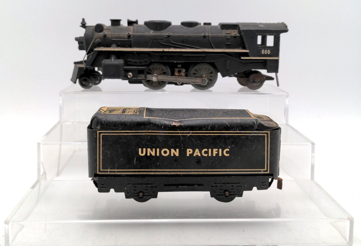 Marx 666 Vintage O 2-4-2 Die-cast Steam Locomotive