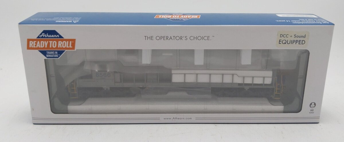 Athearn 86949 HO CSX/Stealth RTR SD50 Diesel Locomotive w/DCC & Sound #8566