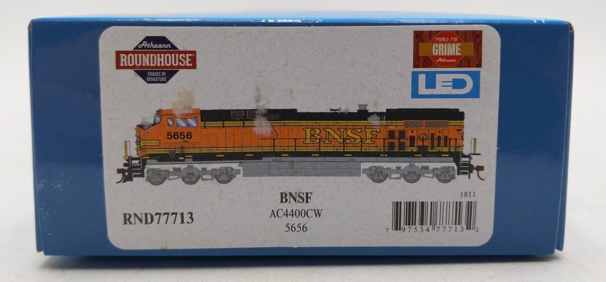 Roundhouse 77713 HO Santa Fe AC4400CW Diesel Locomotive #5656