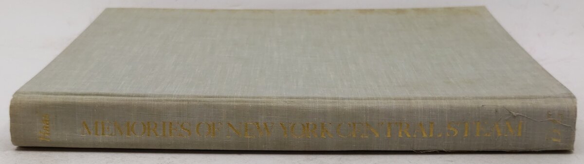 Memories of New York Central Steam Hardcover Book By Arnold Haas
