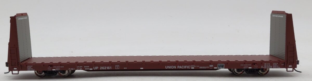 Atlas 20000390 HO Union Pacific Bulkhead Flat Car #262161