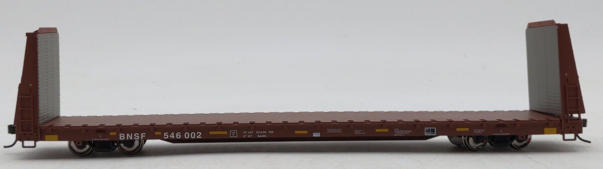 Atlas 20000383 Burlington Northern Santa Fe Bulkhead Flatcar #546002