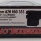 Atlas 20000383 Burlington Northern Santa Fe Bulkhead Flatcar #546002