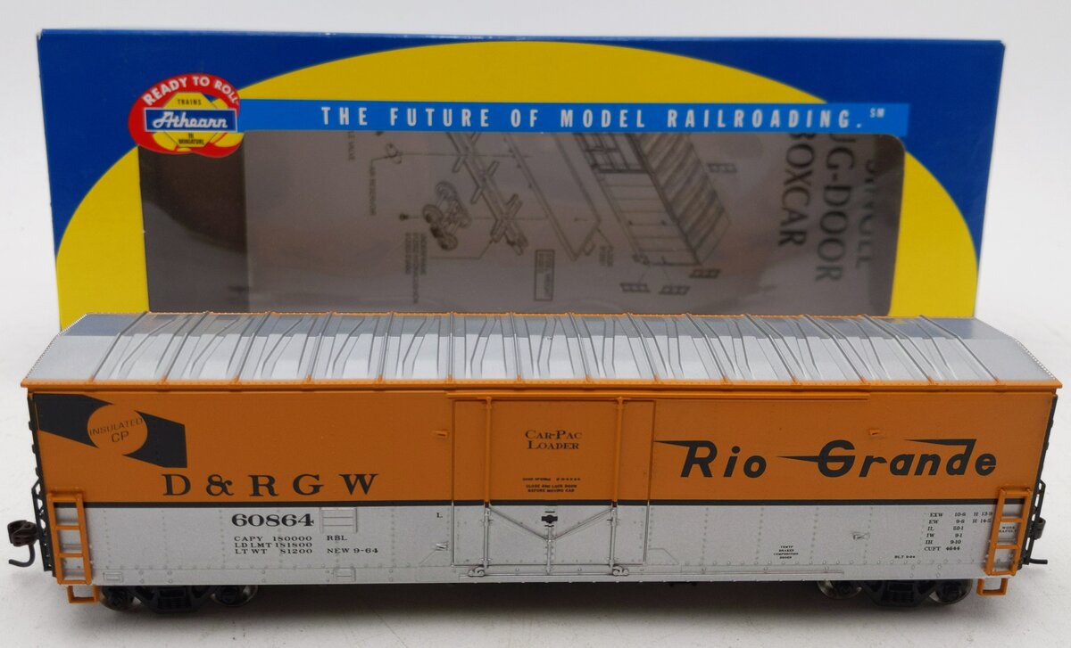 Athearn 74806 HO Rio Grande 50' YSD Boxcar #60864