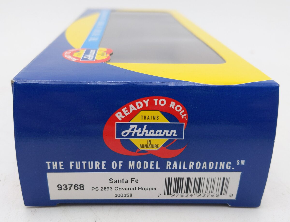 Athearn 93768 HO Santa Fe PS 2893 Covered Hopper Car #300358