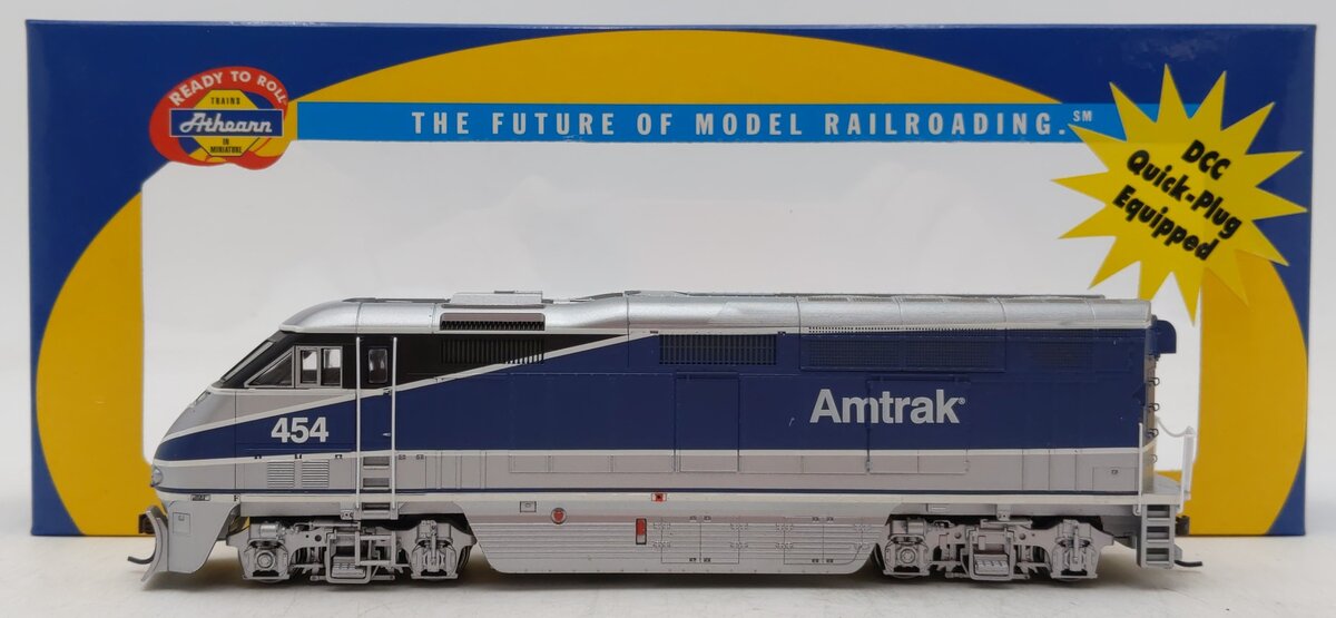 Athearn 26316 HO Amtrak F59PHI Operation West Diesel Locomotive #454