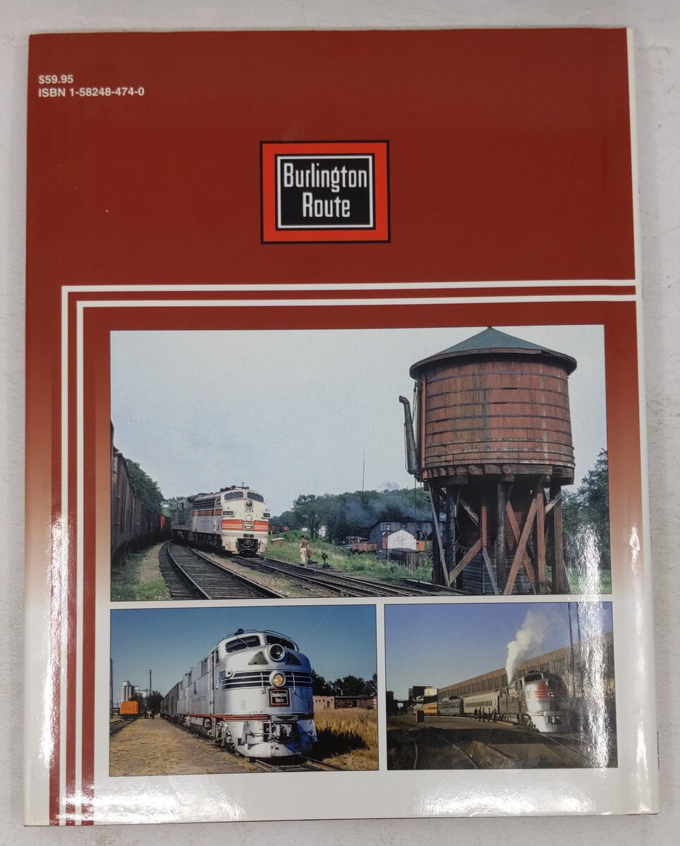 Chicago Burlington & Quincy Facilities In Color Vol.2 Hardcover Book P.K. Hannah EX