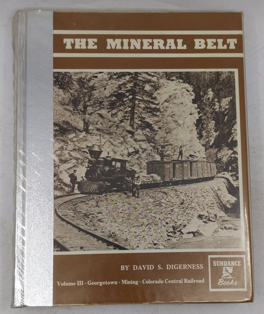 The Mineral Belt Hardcover Book By David S. Digerness VG