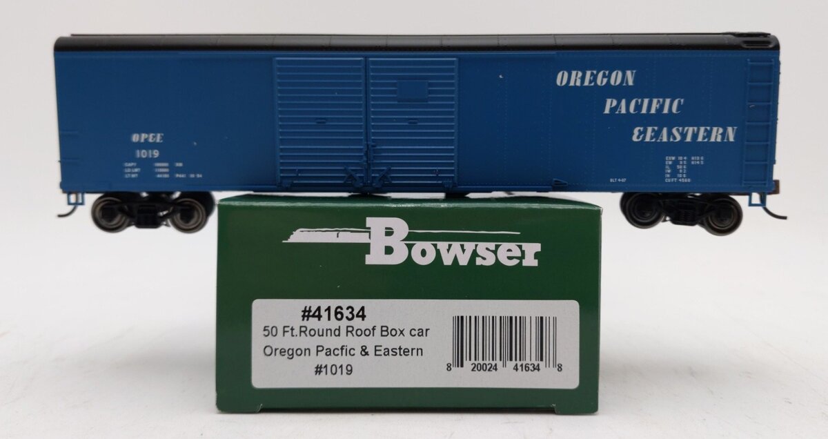 Bowser 41634 HO Oregon Pacific Eastern X32 Boxcar #1019