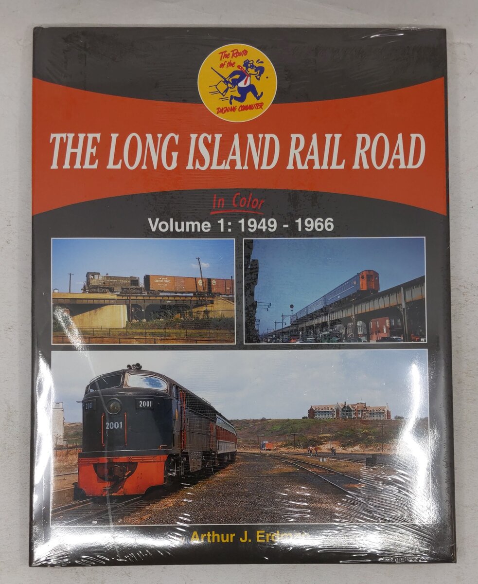 Long Island Rail Road in Color, Vol. 1 Hardcover Book By Arthur J. Erdman MT