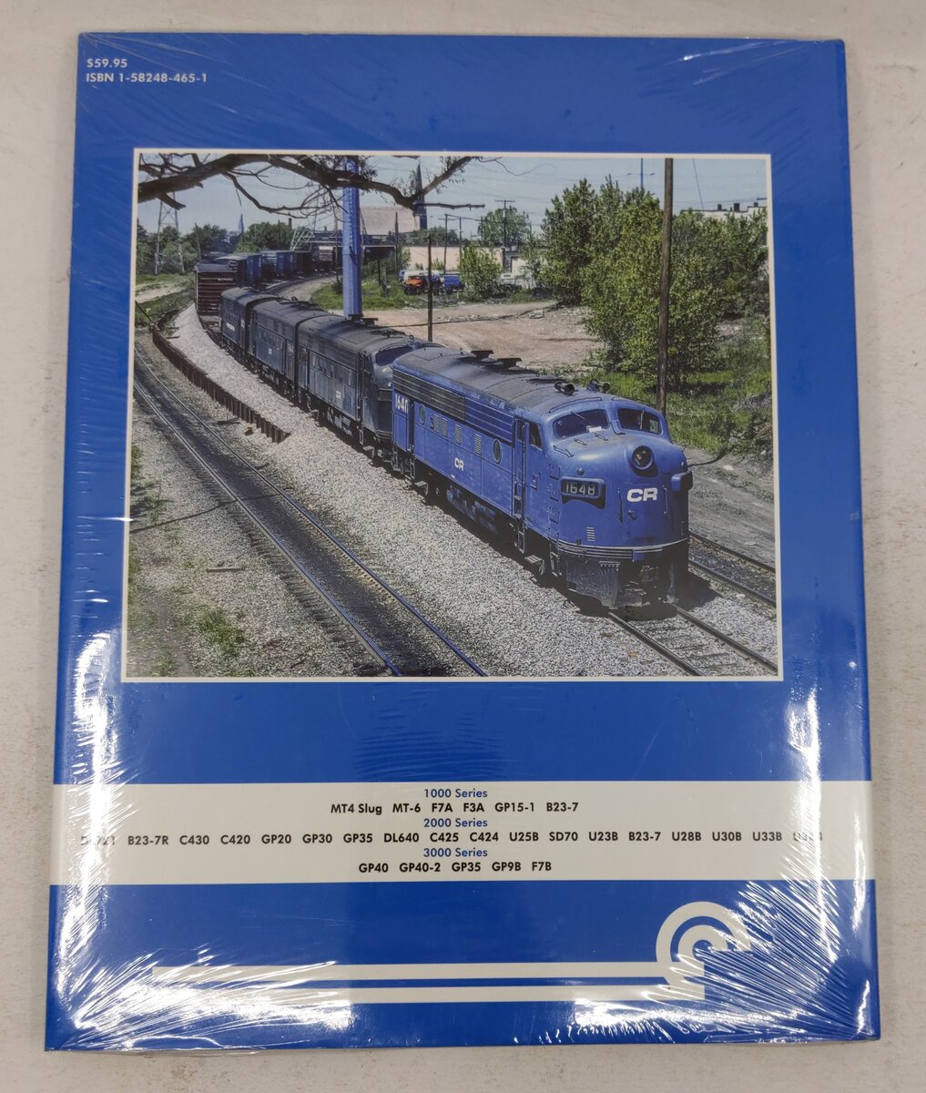 Conrail Power In Color Vol.1 Hardcover Book By Robert J. Yanosey MT