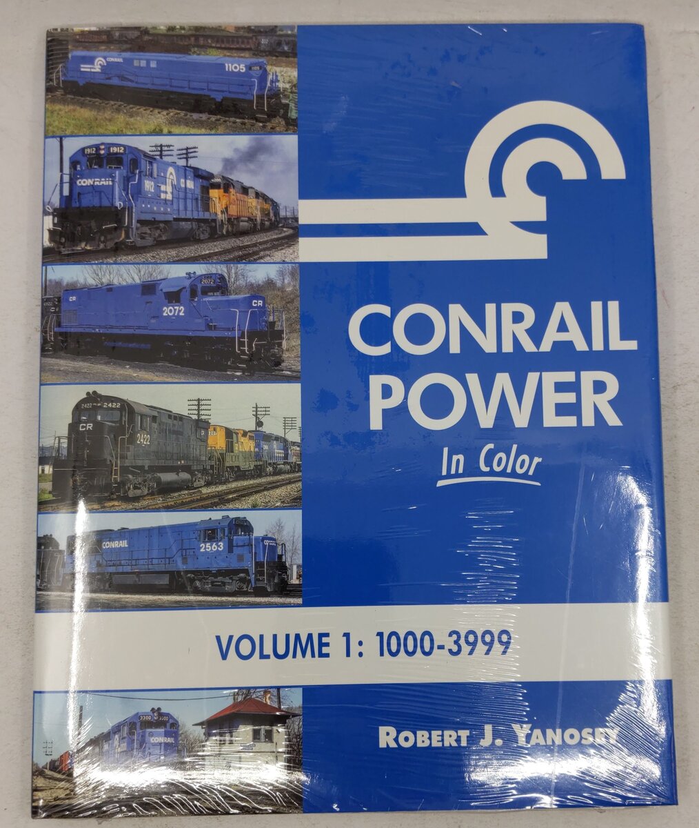 Conrail Power In Color Vol.1 Hardcover Book By Robert J. Yanosey MT