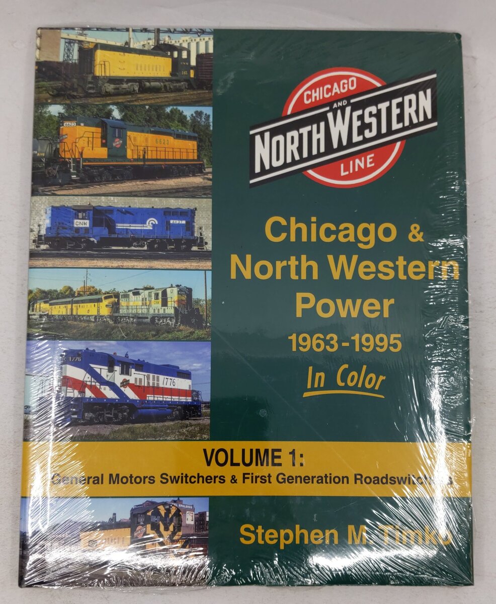 Chicago & North Western Power 1963-1995 In Color Vol.4 Hardcover Book MT