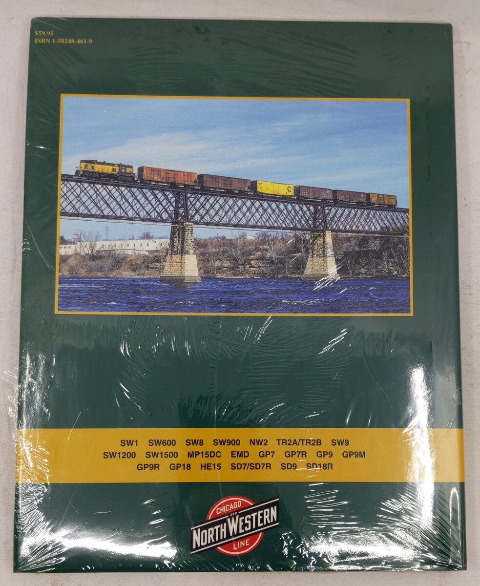 Chicago & North Western Power 1963-1995 In Color Vol.4 Hardcover Book MT