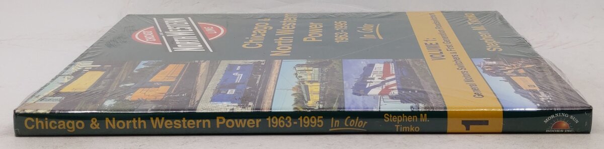 Chicago & North Western Power 1963-1995 In Color Vol.4 Hardcover Book MT
