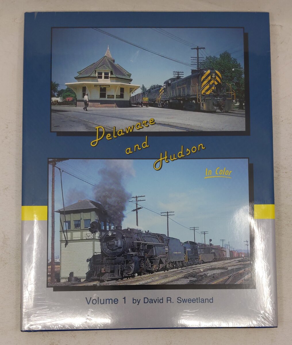 Delaware & Hudson in Color Hardcover Book By David R. Sweetland MT