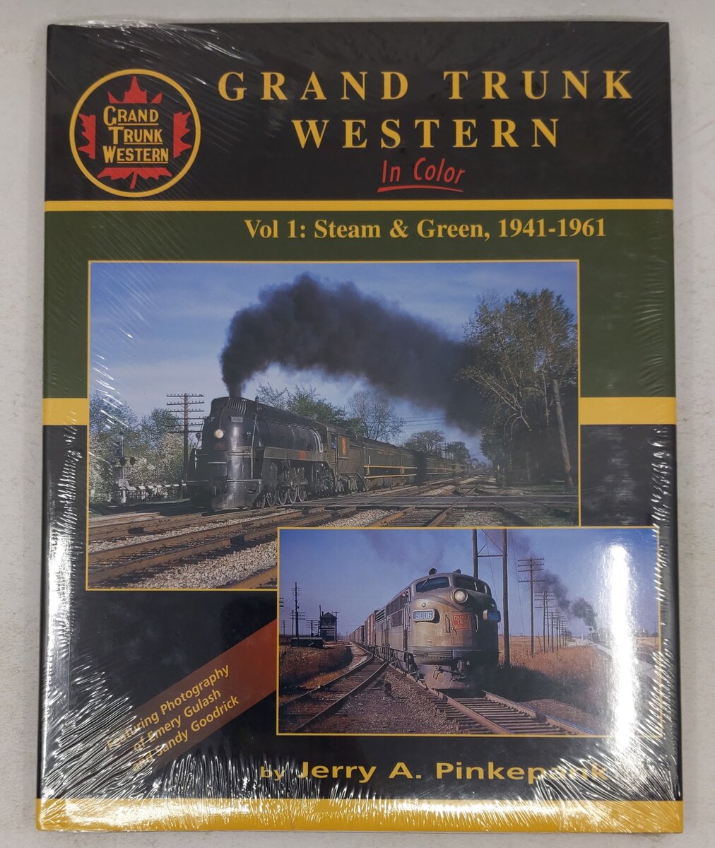 Grand Trunk Western in Color, Vol.1 Hardcover Book By Jerry A. Pinkepank MT