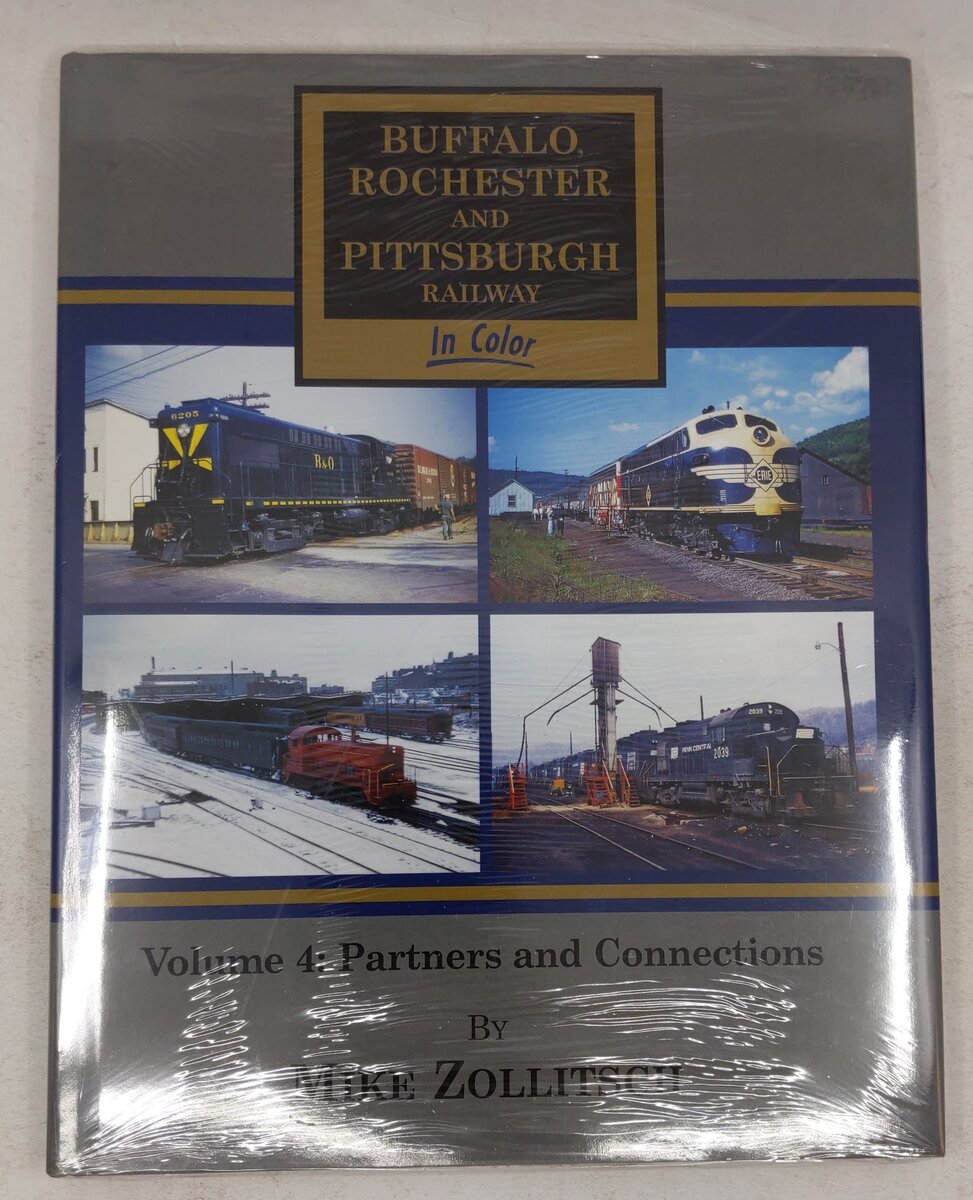 Buffalo, Rochester & Pittsburgh in Color, Vol.4 Hardcover Book Mike Zollitsch MT